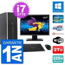 PC Tour HP 8300 Ecran 22"