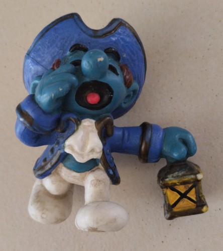 Figurine schtroumpf paul - figurine,