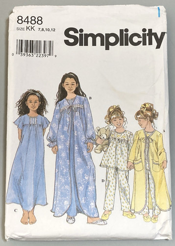 Simplicity 8488 pattern girls - simplicity,