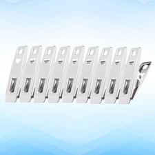 50 Pcs Pinces À Linge Inox