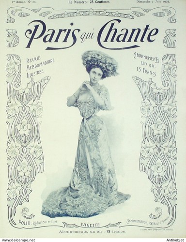 Paris qui chante - 1903, 20