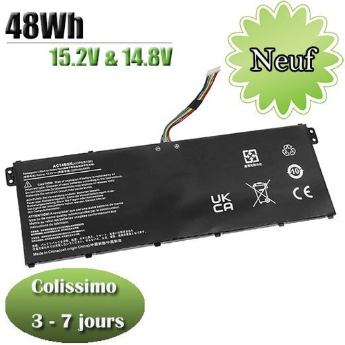 Ac14b3k ac14b8k batterie - ac14b8k, pour