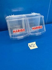 Présentoir Distributeur Bonbons Haribo 2 Trappe Publicitaire Plastique Vitrine 2