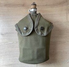 Gourde militaire française avec housse toile – Modèle 1951 – Armée Française TAP