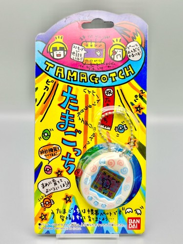 Bandai tamagotchi white blue - bandai,