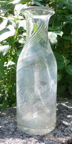 Ancienne carafe bouteille - ancienne,