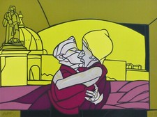 Valerio Adami Le Bacio THE