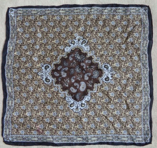 Foulard tour cou soie 55 - tour, de