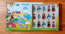 Superbe jeu de société  Parchis Les Schtroumpfs 2011. Dada petits chevaux.