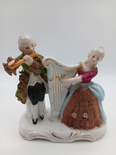 Porcelaine saxe scène - porcelaine,