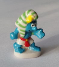 FEVE - FEVES  "LES SCHTROUMPFS 2015" - SCHTROUMPF AVEC BONNET RAYÉ VERT