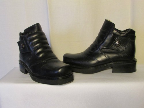 Boots botines new rock cuir - new,
