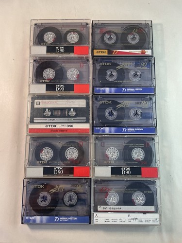 Lot cassettes tdk - 10,