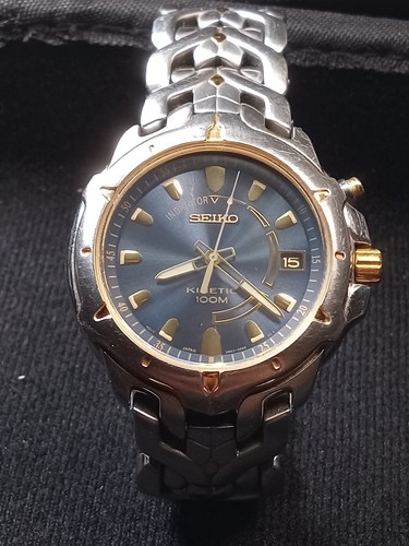Seiko kinetic 100m 5m62 0d10 - seiko, 5m62-0d10