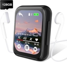 128GB Lecteur MP3 Avec Bluetooth 5.3, aimoonsa Lecteur Musique Avec Haut-Parleur