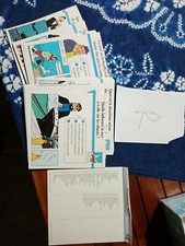 Lot fiches tintin - lot, 70