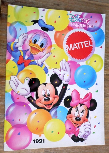 Mattel catalogue 1991 disney - catalogue,