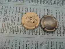 lot de 2 capsules de champagne  MICHEL MOUTARD GRISE ET LE GOUIVE