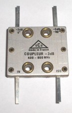 1 x Coupleur 3dB 400 - 800 MHz -SCD