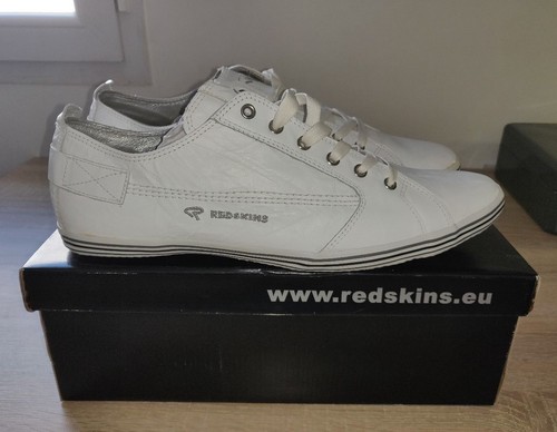 Baskets redskins fabri - baskets, cuir