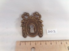 entrée de clé ou de serrure style Louis XVI en laiton H: 54 mm (DG2)