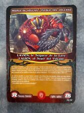 Carte GORMITI - LAVION LE SEIGNEUR DE LA LAVE - PEUPLE DU VOLCAN