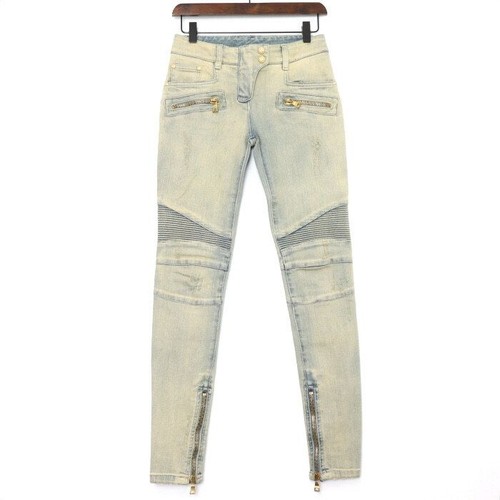Balmain pantalon femme biker - pantalon,