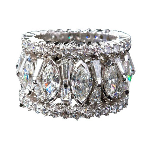 Bague éternité complète - bague,