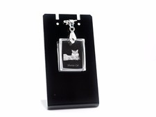 Chat Sibérien, Collier En Cristal, Pendentif, Qualité, Crystal Animals DE