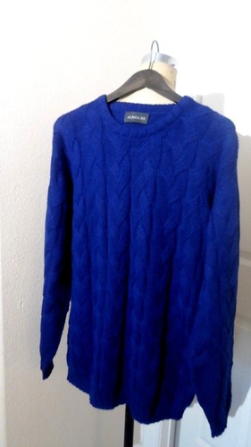 Alpaca 111 navy - alpaca, men's