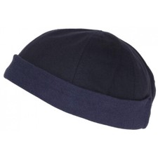Bonnet Docker Bleu en Coton