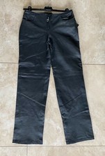 "Hot Leathers" black leather