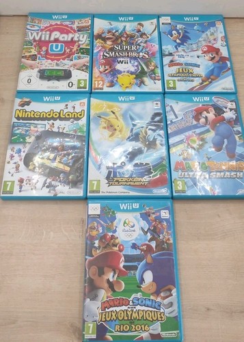 Lot jeux wii - 7, u