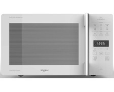 whirlpool micro-ondes combiné + grill 25l 800w blanc mcp349wh chef plus