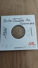 Pièce de 50 centimes chambre du commerce 1926 - SPL