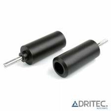 ✅TAMPONS DE PROTECTION de CARTER, NOIRE , pour  YAMAHA FZ6 600 Fazer