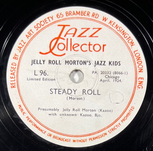 Jelly roll morton jazz kids - roll,