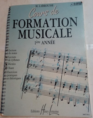 Cours formation musicale - cours,