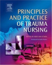 Principes Et Pratique De Traumatisme Allaitement Livre de Poche Rose Ann O'S H