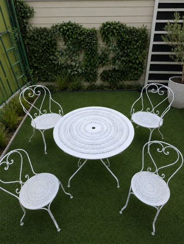 Salon jardin ancien - salon,