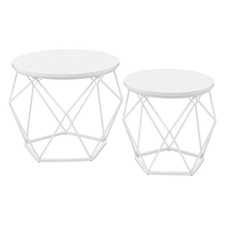 Table Basse Ronde, Lot de 2