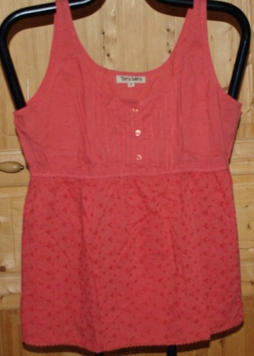 Haut bretelles broderie - haut,