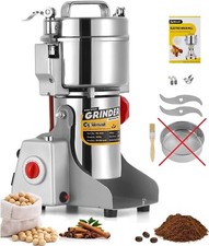 CGOLDENWALL Moulin À Céréales Électrique 700G Super Fin (SANS ÉGOUTTOIR)
