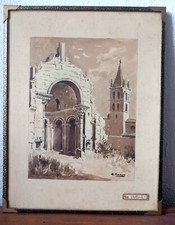 Cadre Sous Verre  Aquarelle A