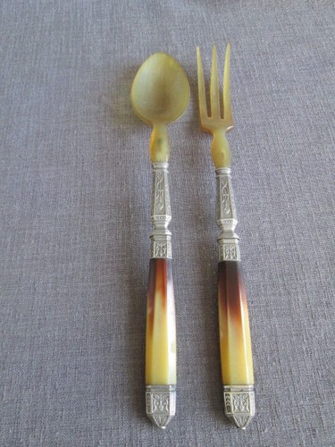Couverts salade anciens en - anciens,