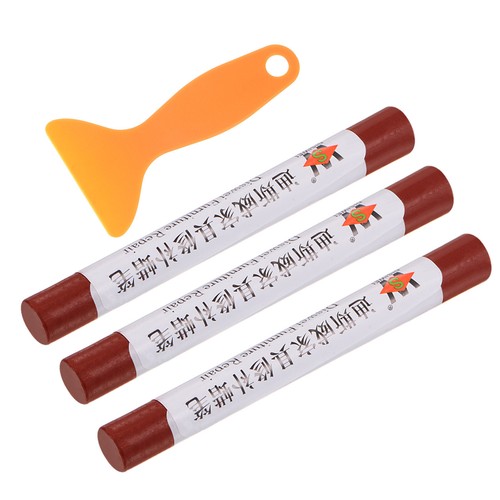 Bois meuble trousse 3pcs - bois, cire