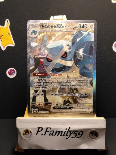 Carte pokemon métalosse - pokemon, ex