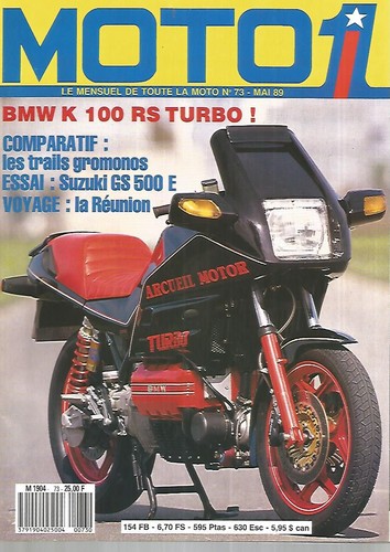 Moto bmw k100 - n°73, rs