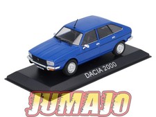 BAL11 Voiture 1/43 IXO DeAgostini Balkans : DACIA 2000 ( Renault 20 )