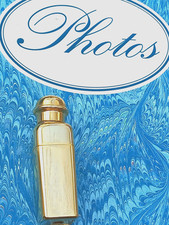 CALECHE HERMES Miniature de parfum VAPORISATEUR de collection RARE métal CONTENU